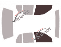 Glazing template - front window kit - Mercury Marauder Berline 4 doors (2003 - 2004) Glazing template - front window kit - Mercury Marauder Berline 4 doors (2003 - 2004)