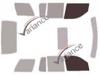 Glazing template - front window kit - Mercury Mountaineer (2) 5 doors (2002 - 2005) Glazing template - front window kit - Mercury Mountaineer (2) 5 doors (2002 - 2005)