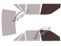 Glazing template - front window kit - Mercury Tracer (2) Berline 4 doors (1991 - 1996) Glazing template - front window kit - Mercury Tracer (2) Berline 4 doors (1991 - 1996)