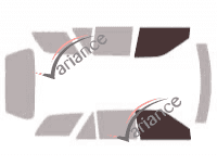 Glazing template - front window kit - Mercury Tracer (2) Wagon 5 doors (1991 - 1996) Glazing template - front window kit - Mercury Tracer (2) Wagon 5 doors (1991 - 1996)