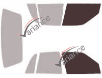 Glazing template - front window kit - Plymouth Sundance 4 doors (1990 - 1994) Glazing template - front window kit - Plymouth Sundance 4 doors (1990 - 1994)