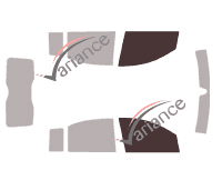Glazing template - front window kit - Fiat Panda (2) 5 doors (2003 - 2012) Glazing template - front window kit - Fiat Panda (2) 5 doors (2003 - 2012)
