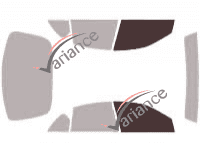 Glazing template - front window kit - Pontiac Bonneville (10) Berline 4 doors (2000 - 2005) Glazing template - front window kit - Pontiac Bonneville (10) Berline 4 doors (2000 - 2005)