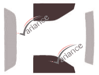 Glazing template - front window kit - Pontiac Fiero Coupé 2 doors (1984 - 1988) Glazing template - front window kit - Pontiac Fiero Coupé 2 doors (1984 - 1988)
