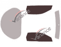 Glazing template - front window kit - Pontiac Firebird (4) Coupé 3 doors (1993 - 2002) Glazing template - front window kit - Pontiac Firebird (4) Coupé 3 doors (1993 - 2002)