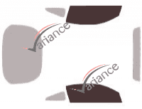 Glazing template - front window kit - Pontiac G5 (1) Pursuit Coupé 3 doors (2008 - 2011) Glazing template - front window kit - Pontiac G5 (1) Pursuit Coupé 3 doors (2008 - 2011)