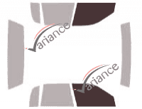 Glazing template - front window kit - Pontiac Grand Am (3) Berline 4 doors (1985 - 1991) Glazing template - front window kit - Pontiac Grand Am (3) Berline 4 doors (1985 - 1991)