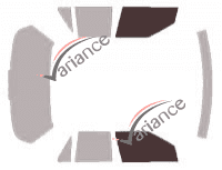 Plantilla de acristalamiento - kit de ventanilla delantera - Saturn SL (1) 4 puertas (1991 - 1995) Plantilla de acristalamiento - kit de ventanilla delantera - Saturn SL (1) 4 puertas (1991 - 1995)