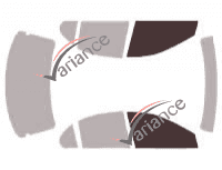 Gabarit vitrage - kit vitres avant - Saturn SL (1) Berline 4 portes (1996 - 2002) Gabarit vitrage - kit vitres avant - Saturn SL (1) Berline 4 portes (1996 - 2002)