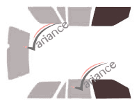 Gabarit vitrage - kit vitres avant - Saturn SL (1) Wagon Break 5 portes (1993 - 1995) Gabarit vitrage - kit vitres avant - Saturn SL (1) Wagon Break 5 portes (1993 - 1995)