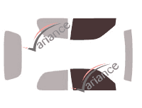 Glazing template - front window kit - Fiat Seicento 3 doors (1998 - 2010) Glazing template - front window kit - Fiat Seicento 3 doors (1998 - 2010)