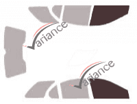 Glazing template - front window kit - Saturn SW Wagon Break 5 doors (1996 - 2002) Glazing template - front window kit - Saturn SW Wagon Break 5 doors (1996 - 2002)