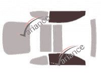 Glazing template - front window kit - Scion tC Coupé 3 doors (2004 - 2010) Glazing template - front window kit - Scion tC Coupé 3 doors (2004 - 2010)