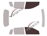 Glazing template - front window kit - Scion xA 5 doors (2004 - 2007) Glazing template - front window kit - Scion xA 5 doors (2004 - 2007)