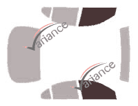 Glazing template - front window kit - Pontiac Grand Prix (6) Berline 4 doors (1997 - 2003) Glazing template - front window kit - Pontiac Grand Prix (6) Berline 4 doors (1997 - 2003)