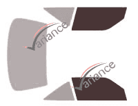 Verglasungsschablone - Frontscheibenkit - Pontiac Grand Prix (5) Coupé 2 Türen (1988 - 1996) Verglasungsschablone - Frontscheibenkit - Pontiac Grand Prix (5) Coupé 2 Türen (1988 - 1996)