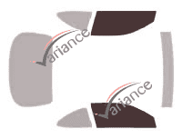 Glazing template - front window kit - Pontiac Grand Prix (6) Coupé 2 doors (1997 - 2003) Glazing template - front window kit - Pontiac Grand Prix (6) Coupé 2 doors (1997 - 2003)