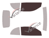 Glazing template - front window kit - Pontiac Sunfire (1) Convertible Cabriolet 2 doors (1998 - 2005) Glazing template - front window kit - Pontiac Sunfire (1) Convertible Cabriolet 2 doors (1998 - 2005)