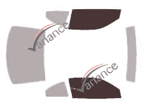 Glazing template - front window kit - Pontiac Sunfire (1) Coupé 2 doors (1995 - 2005) Glazing template - front window kit - Pontiac Sunfire (1) Coupé 2 doors (1995 - 2005)