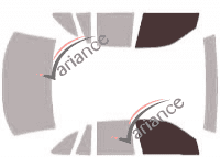 Glazing template - front window kit - Ford Crown Victoria (3) Berline 4 doors (1992 - 1997) Glazing template - front window kit - Ford Crown Victoria (3) Berline 4 doors (1992 - 1997)