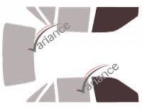 Glazing template - front window kit - Ford Escort (2) Berline 4 doors (1991 - 1996) Glazing template - front window kit - Ford Escort (2) Berline 4 doors (1991 - 1996)