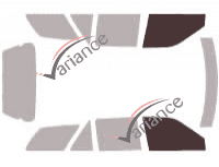 Glazing template - front window kit - Ford Escort (2) Wagon Break 5 doors (1991 - 1996) Glazing template - front window kit - Ford Escort (2) Wagon Break 5 doors (1991 - 1996)