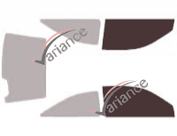 Glazing template - front window kit - Ford Festiva 3 doors (1994 - 2003) Glazing template - front window kit - Ford Festiva 3 doors (1994 - 2003)