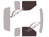 Glazing template - front window kit - Ford F-Series (10) Extended Cab Pick-up 2 doors (1997 - 2003) Glazing template - front window kit - Ford F-Series (10) Extended Cab Pick-up 2 doors (1997 - 2003)