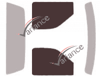 Glazing template - front window kit - Ford F-Series (10) Simple Cab Pick-up 2 doors (1997 - 2003) Glazing template - front window kit - Ford F-Series (10) Simple Cab Pick-up 2 doors (1997 - 2003)