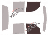 Glazing template - front window kit - Ford F-Series (10) Super Cab Pick-up 4 doors (1997 - 2003) Glazing template - front window kit - Ford F-Series (10) Super Cab Pick-up 4 doors (1997 - 2003)