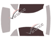 Glazing template - front window kit - Ford Mustang (5) Cabriolet 2 doors (2005 - 2009) Glazing template - front window kit - Ford Mustang (5) Cabriolet 2 doors (2005 - 2009)