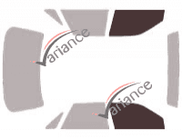 Glazing template - front window kit - Ford Taurus (2) Berline 4 doors (1992 - 1995) Glazing template - front window kit - Ford Taurus (2) Berline 4 doors (1992 - 1995)