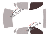 Glazing template - front window kit - Ford Taurus (4) Berline 4 doors (2000 - 2007) Glazing template - front window kit - Ford Taurus (4) Berline 4 doors (2000 - 2007)