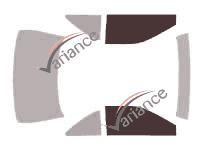 Glazing template - front window kit - Ford Thunderbird (10) Coupé 2 doors (1989 - 1997) Glazing template - front window kit - Ford Thunderbird (10) Coupé 2 doors (1989 - 1997)