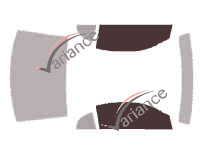 Glazing template - front window kit - Ford Mustang (4) Coupe 2 doors (2000 - 2004) Glazing template - front window kit - Ford Mustang (4) Coupe 2 doors (2000 - 2004)