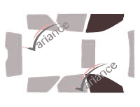 Mascherina per vetri - kit vetri anteriori - Renault Laguna (1) Grandtour Break 5 porte (1994 - 2001) Mascherina per vetri - kit vetri anteriori - Renault Laguna (1) Grandtour Break 5 porte (1994 - 2001)