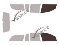 Plantilla de acristalamiento - kit de ventana delantera - Holden Adventra Wagon 5 puertas (2003 - 2006) Plantilla de acristalamiento - kit de ventana delantera - Holden Adventra Wagon 5 puertas (2003 - 2006)
