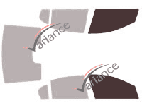 Glazing template - front window kit - Holden Commodore (4) Sedan Berline 4 doors (2006 - 2013) Glazing template - front window kit - Holden Commodore (4) Sedan Berline 4 doors (2006 - 2013)