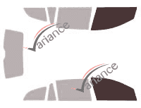 Glazing template - front window kit - Holden Commodore (4) Sportwagon Break 5 doors (2008 - 2013) Glazing template - front window kit - Holden Commodore (4) Sportwagon Break 5 doors (2008 - 2013)