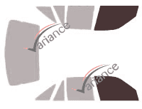 Glazing template - front window kit - Holden Commodore (2) Sedan Berline 4 doors (1988 - 1997) Glazing template - front window kit - Holden Commodore (2) Sedan Berline 4 doors (1988 - 1997)