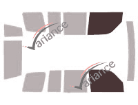Plantilla de acristalamiento - kit de ventana delantera - Holden Jackaroo & monterrey 5 puertas (1991 - 2003) Plantilla de acristalamiento - kit de ventana delantera - Holden Jackaroo & monterrey 5 puertas (1991 - 2003)