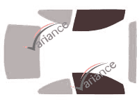 Mascherina per vetri - kit vetri anteriori - Holden Monaro Coupé 2 porte (2001 - 2006) Mascherina per vetri - kit vetri anteriori - Holden Monaro Coupé 2 porte (2001 - 2006)