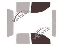 Plantilla de acristalamiento - kit de ventana delantera - Holden Rodeo (3) Crew Cab Pick-Up 4 puertas (2003 - 2007) Plantilla de acristalamiento - kit de ventana delantera - Holden Rodeo (3) Crew Cab Pick-Up 4 puertas (2003 - 2007)