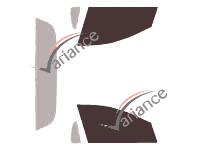 Gabarit vitrage - kit vitres avant - Holden Ute Pick-up 2 portes (2007 - 2017)