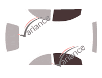 Plantilla de acristalamiento - kit de ventana delantera - Holden Corsa (3) 3 puertas (2001 - 2005) Plantilla de acristalamiento - kit de ventana delantera - Holden Corsa (3) 3 puertas (2001 - 2005)