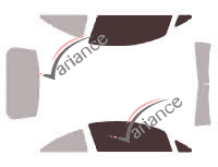 Verglasungsschablone - Frontscheibenkit - Holden Corsa (4) 3-türig (2005 - 2011) Verglasungsschablone - Frontscheibenkit - Holden Corsa (4) 3-türig (2005 - 2011)