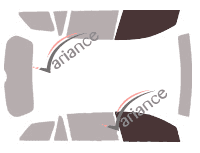 Gabarit vitrage - kit vitres avant - Holden Astra (5) Wagon Break 5 portes (2004 - 2009)
