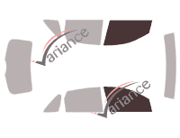 Glazing template - front window kit - Ford Focus (1) 5 doors (1998 - 2004) Glazing template - front window kit - Ford Focus (1) 5 doors (1998 - 2004)