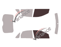 Glazing template - front window kit - Ford Focus (2) 5 doors (2004 - 2011) Glazing template - front window kit - Ford Focus (2) 5 doors (2004 - 2011)