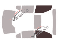 Glazing template - front window kit - Ford Taurus (6) Berline 4 doors (2010 - 2019) Glazing template - front window kit - Ford Taurus (6) Berline 4 doors (2010 - 2019)